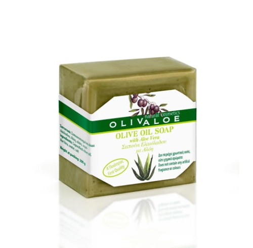 Olivaloe Olive Oil Soap with Aloe Vera 200g