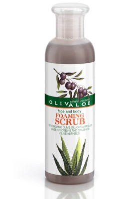 Olivaloe Foaming scrub for face and body 200ml