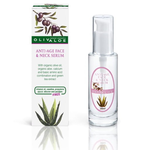 Olivaloe Anti-age face and neck serum 30ml