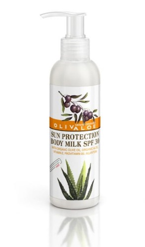 Olivaloe Sun Protection Body Milk Spf 30 200ml