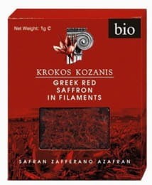 Krocus Kozanis Saffron - 1g BIO label