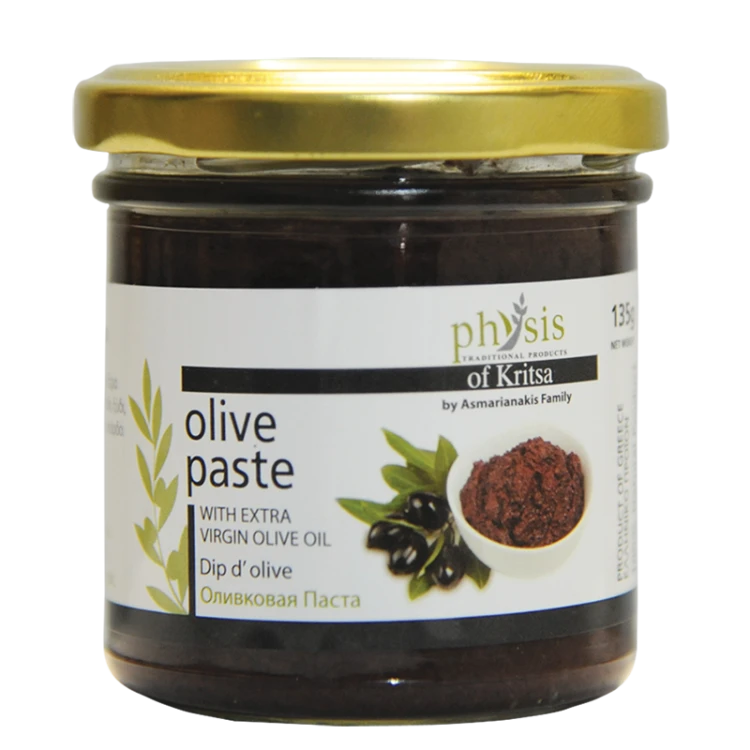 Physis of Crete Olive Paste from Black olives 135g