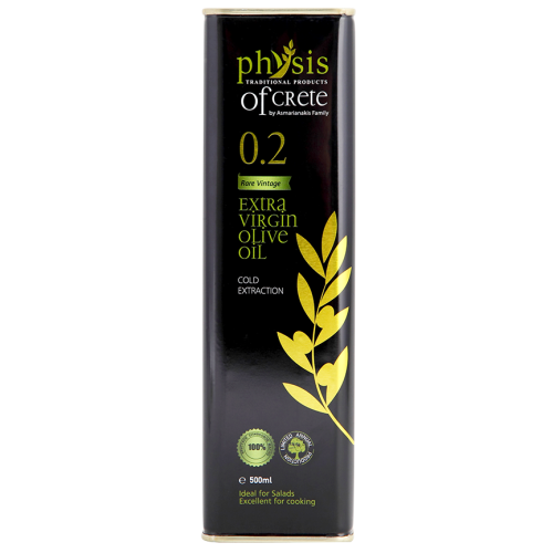 Physis of Crete extra virgin olive oil 0.2 500ml – image 2