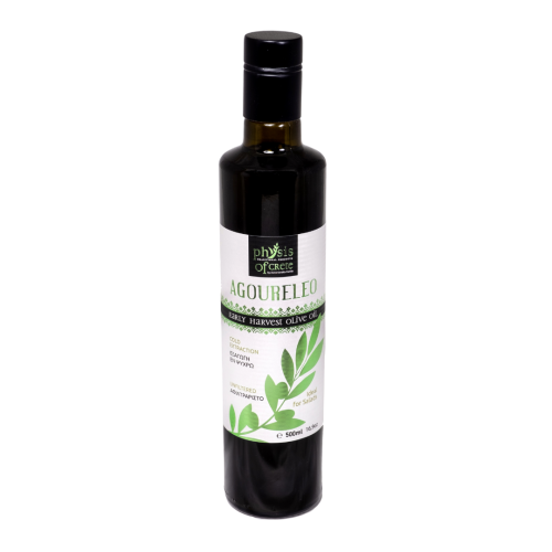 Physis of Crete Extra Virgin Olive Oil, Early Harvest Agoureleo, 500ml