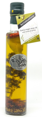 Physis of Crete Extra Virgin Olive Oil with Herbs – Dorica 250ml