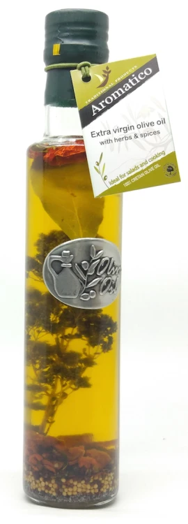 Physis of Crete Extra Virgin Olive Oil with Herbs – Dorica 250ml