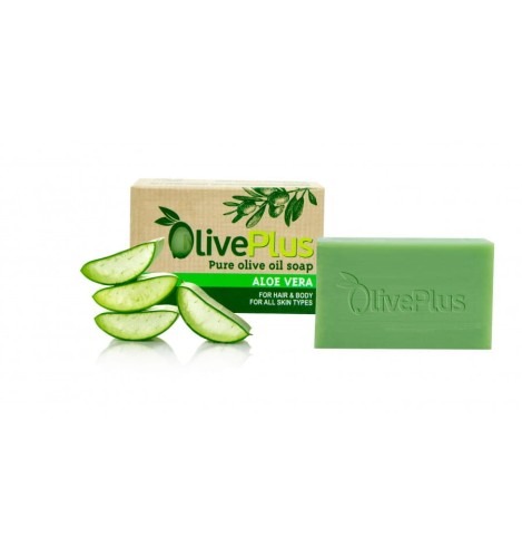 Oliveplus olive soap – aloe vera 100g