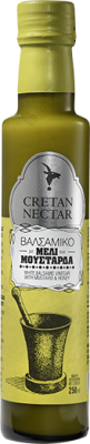 Cretan Nectar Wine balsamic vinegar with honey and mustard 250ml