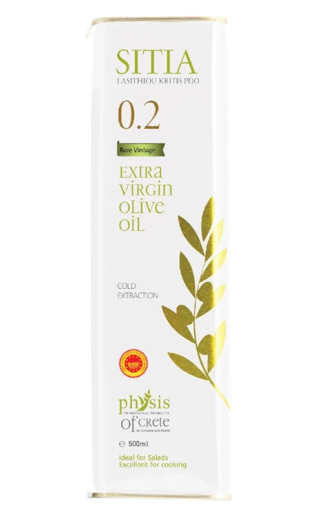 Physis of Crete Extra Virgin Olive Oil 0.2 PDO Sitia 500ml