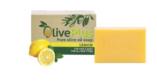 Oliveplus olive soap – lemon 100g