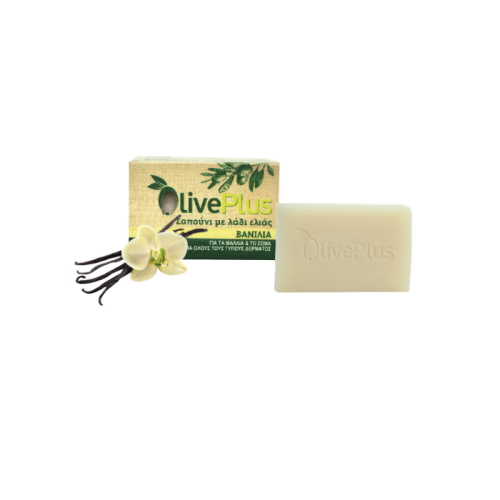 Oliveplus olive soap – vanilla 100g