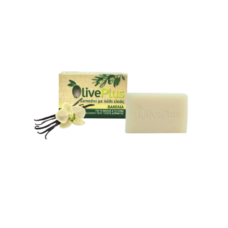 Oliveplus olive soap – vanilla 100g