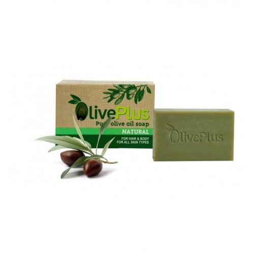 Oliveplus olive soap – natural, 100g