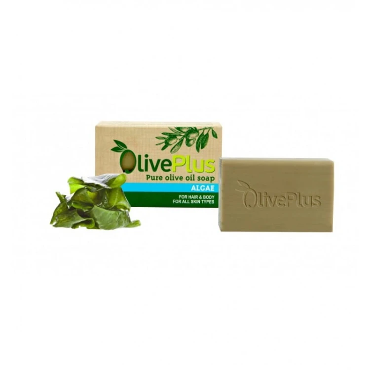 Oliveplus olive soap – seaweed 100g