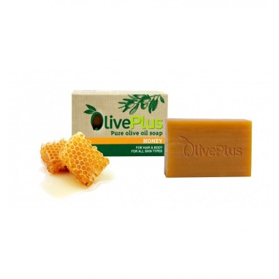 Oliveplus olive soap – honey 100g