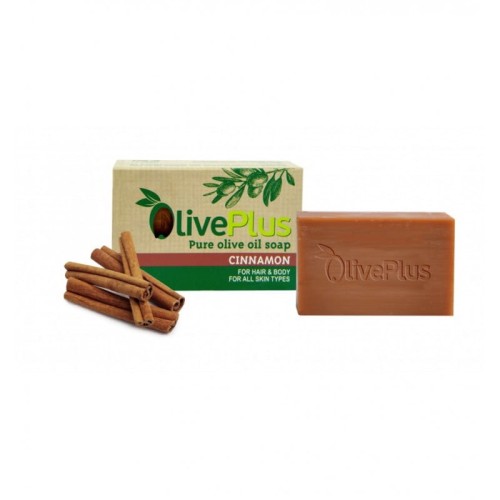 Oliveplus olive soap – cinnamon 100g