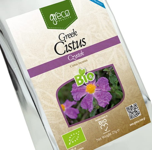 Greco rockrose (Cistus incannus) 25g ORGANIC