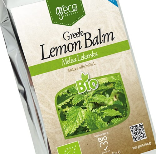 Greco lemon balm (Melissa officinalis) 30g ORGANIC