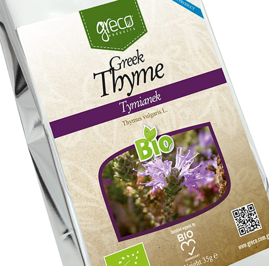 Greco thyme (Thymus vulgaris) 35g ORGANIC