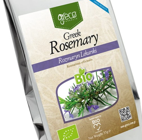 Greco rosemary (Rosmarinus officinalis) 35g ORGANIC