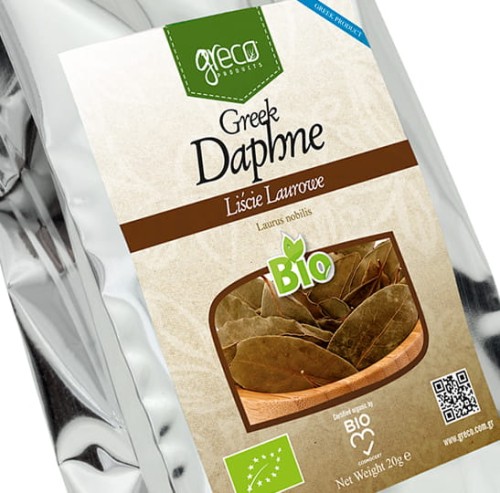 Greco bay leaves (laurus nobilis) 20g ORGANIC