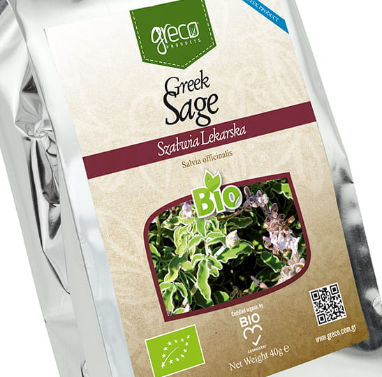 Greco sage (salvia officinalis) 40g ORGANIC