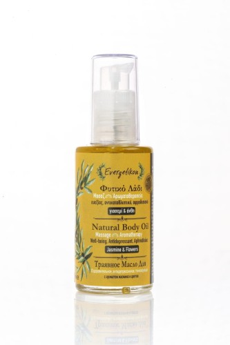 Evergetikon Natural massage oil and aromatherapy Jasmine & Flowers 60ml