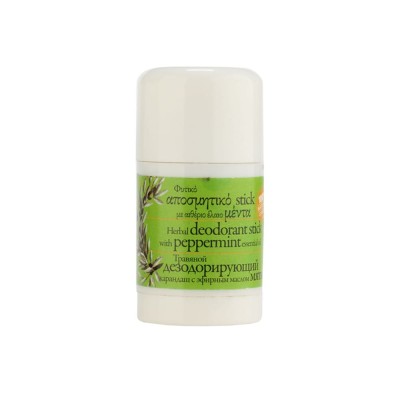 Evergetikon Herbal deodorant stick with peppermint essential oil 15ml