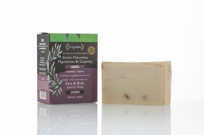 Evergetikon natural lavender soap 120–140g