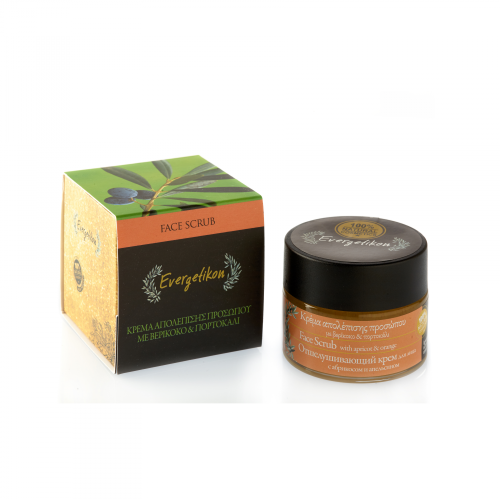 Evergetikon Face scrub with Apricot & Orange 50ml