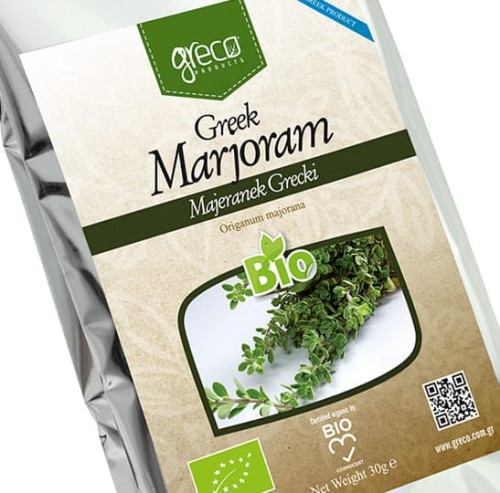 Greco marjoram (Origanium majorana) 30g ORGANIC