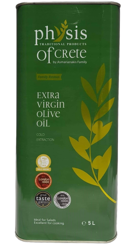 Physis of Crete Family Estates Extra Virgin Olive Oil 5l