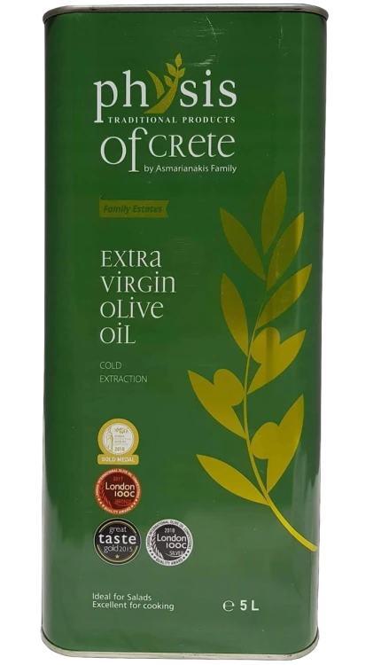Physis of Crete Family Estates Extra Virgin Olive Oil 5l