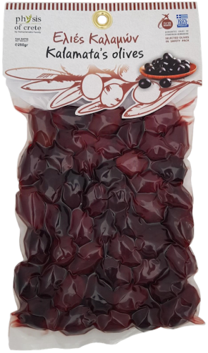 Physis of Crete pitted dark Kalamata olives 250g