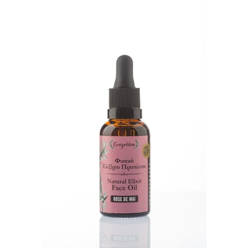 Evergetikon Natural Εlixir Face oil “rose de mai ” 30ml