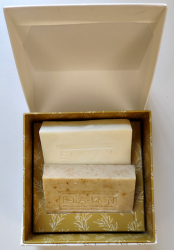 E-LA-WON Olive Oil Luxury Twin Soap Set 2x90g – image 2