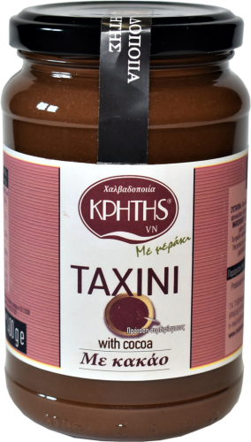 Cretan Halva sesame paste (tahini) with cocoa 400g