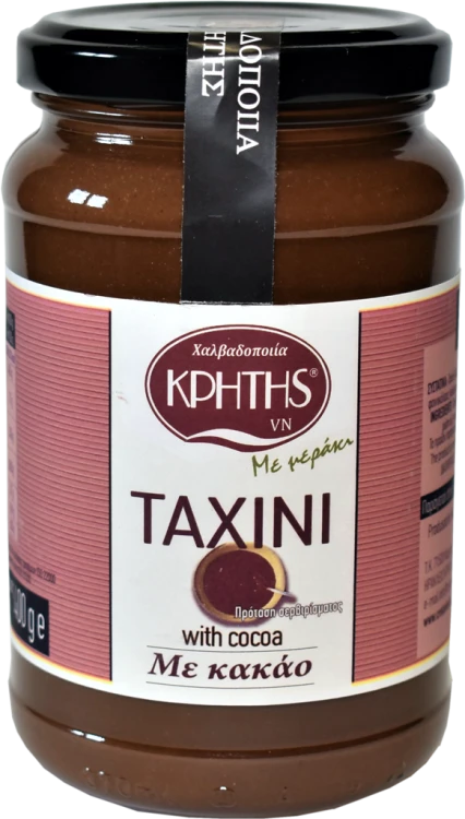 Cretan Halva sesame paste (tahini) with cocoa 400g