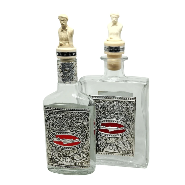 Zouridakis Handmade 200ml Bottle for Raki/Alcohol