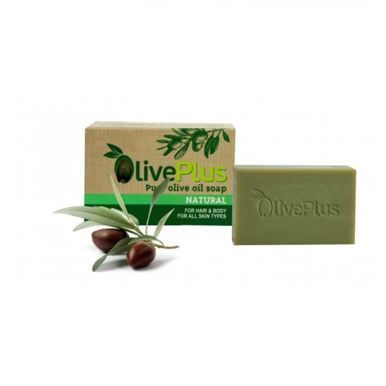 Oliveplus olive soap – natural, 200g