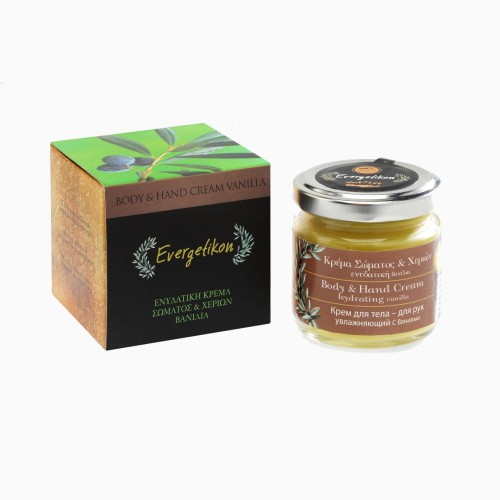 Evergetikon Βody and hand cream hydrating Vanilla100ml