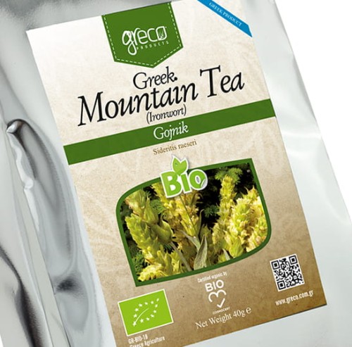 Greco mountain sage (Sideritis raeseri) 40g ORGANIC