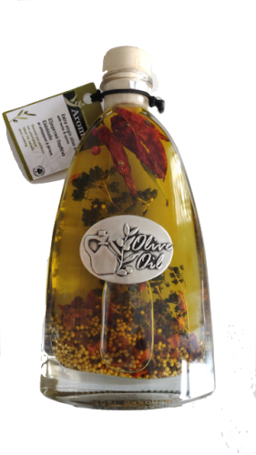 Physis of Crete Extra Virgin Olive Oil with Herbs LINEA 200ml – image 2