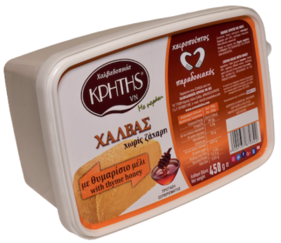 Cretan Halva with thyme honey (40%) 450g
