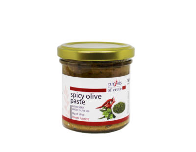 Spicy green olive paste 135g
