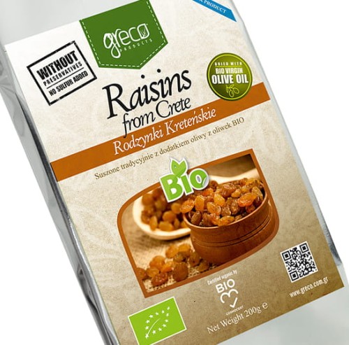 Sultan Raisins from Crete 200g BIO