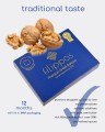 Premium Traditional Baklava with Nuts: 8 Pieces (220-240g)