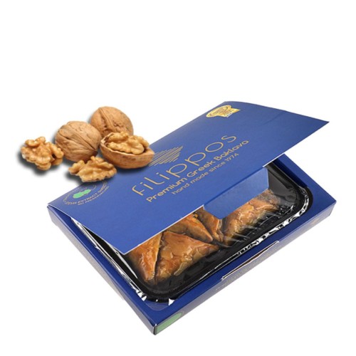 Premium Traditional Baklava with Nuts: 8 Pieces (220-240g)