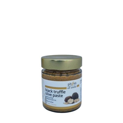 Green olive paste with black truffle 135g