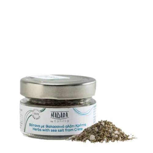 Madara Sea salt with herbs from Crete 50g